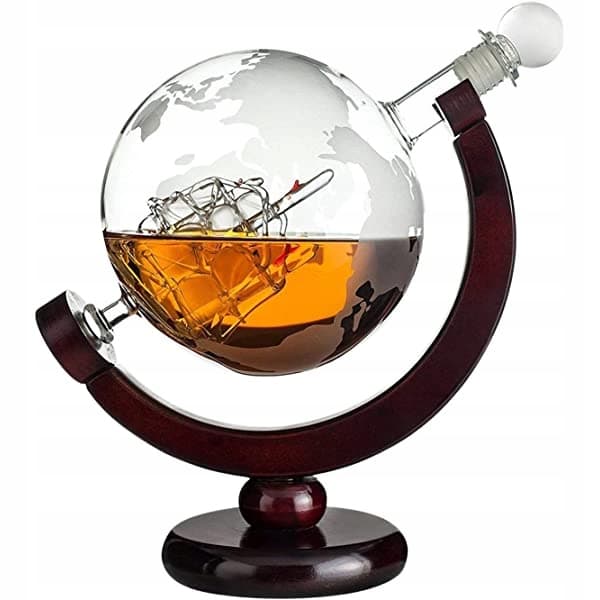Globus DeLuxe Whisky Karaffel Sæt med 4 glas