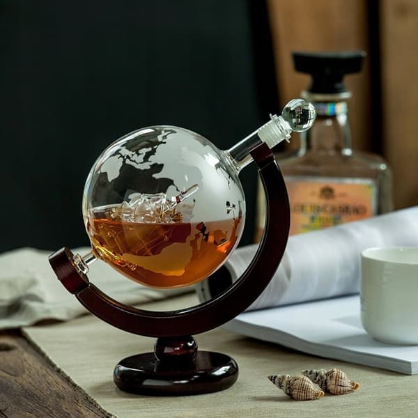Globus DeLuxe Whisky Karaffel Sæt med 4 glas