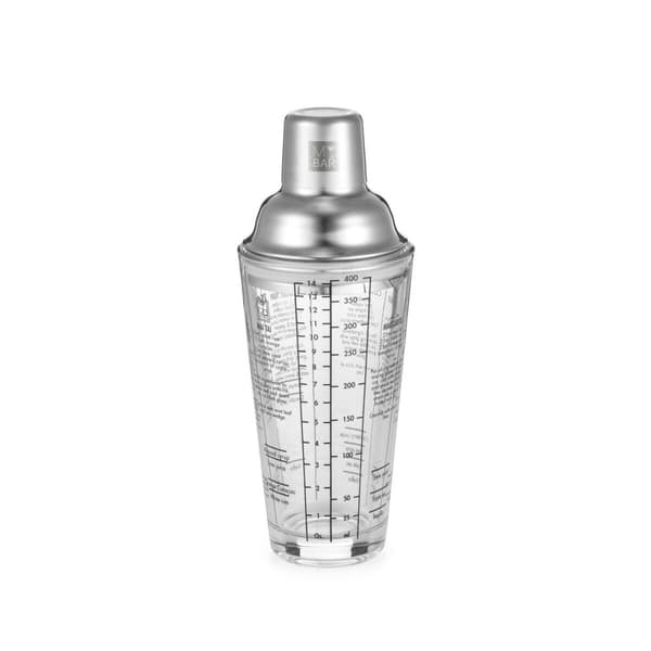 Cocktail shaker My Bar Glas Stål 400 ml (12 antal)