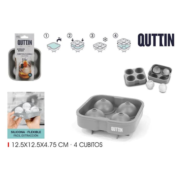 Isform Quttin Silikon 12,5 x 12,5 x 4,75 (24 antal)