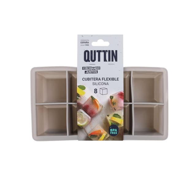 Isterningeform Quttin Silikone 21,3 x 11,3 x 5 cm (24 enheder)