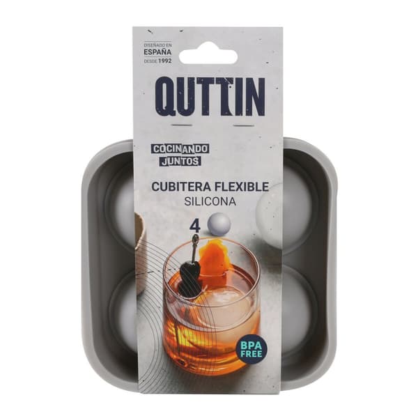 Jääkuutiomuotti Quttin Silikoni 12,5 x 12,5 x 4,75 (24 osaa)