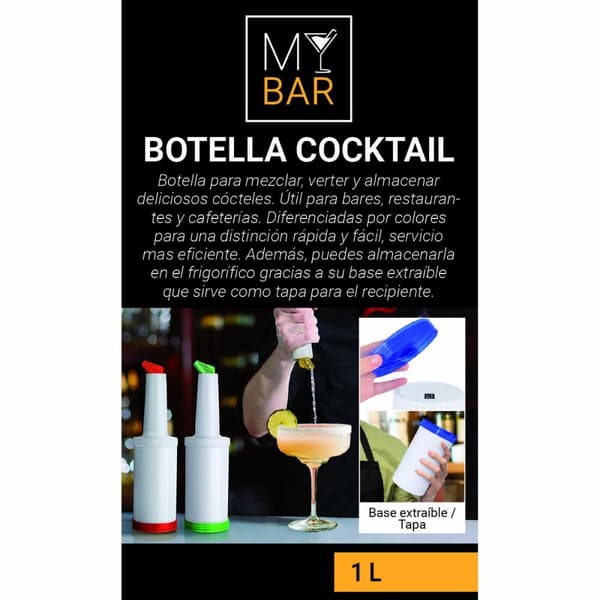 Cocktail shaker My Bar Plast 1 L (12 antal)