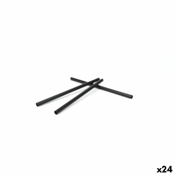 Genanvendelig sugerør Algon COCKTAIL Plastik 14 cm 6 mm 30 Dele 24 enheder