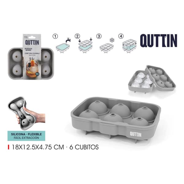 Isform Quttin Silikon 18 x 12,5 x 4,75 cm (24 antal)