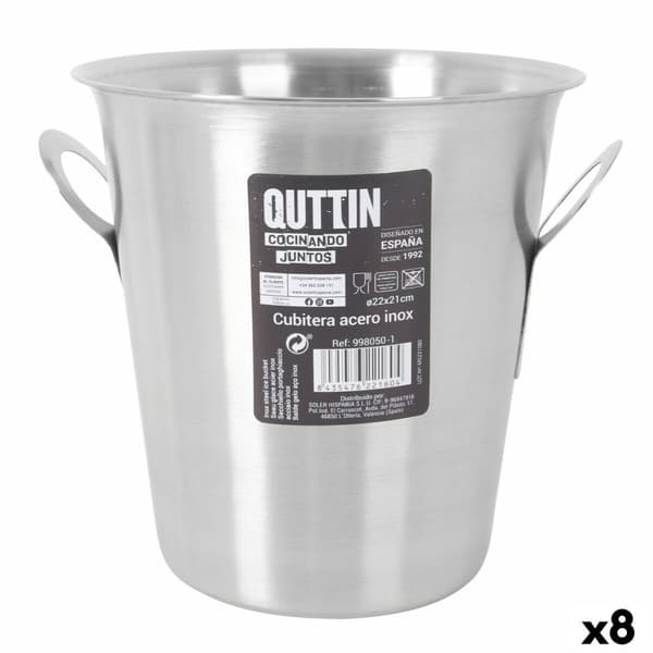 Ishink Quttin Quttin Rostfritt stål 5 L ø 22,2 x 21 cm (8 antal)
