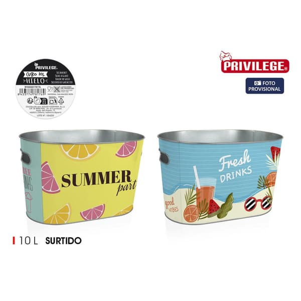 Jääkulho Privilege Ovaali 10 L 32,7 x 19,5 x 20 cm (8 osaa)