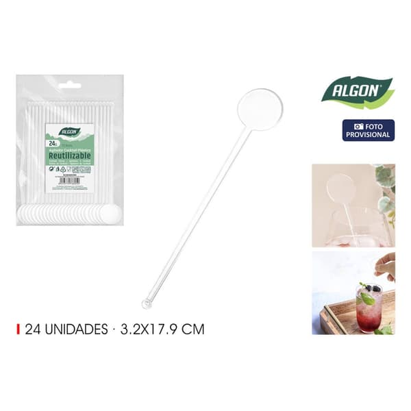 Juomasekoitin Algon 17,9 cm (24 osaa)
