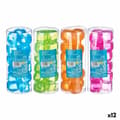 Miniatyrbilde 1 av 5: Gjenbrukbare kjøleterninger Leknes TK22008 Blå Grønn Oransje Rosa Polyetylen Destillert vann 6,5 x 16 x 6,5 cm 18 Deler (12 enhe