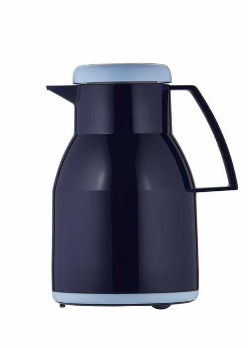 Helios - Helios2764-008 - Wash S Isolerad plastflaska med skruvförslutning Mörkblå 1 L