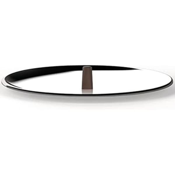 Tapa - ALESSI - EDO - Rostfritt stål 18/10 - 28 cm - Färg Brun