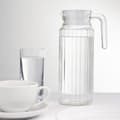 Miniatyrbild 6 av 6: Glasbuffé - Olympia - 1 L - Transparent - Låda med 6 - Spillresistent