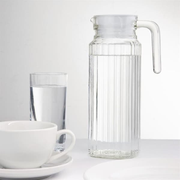 Glasbuffé - Olympia - 1 L - Transparent - Låda med 6 - Spillresistent
