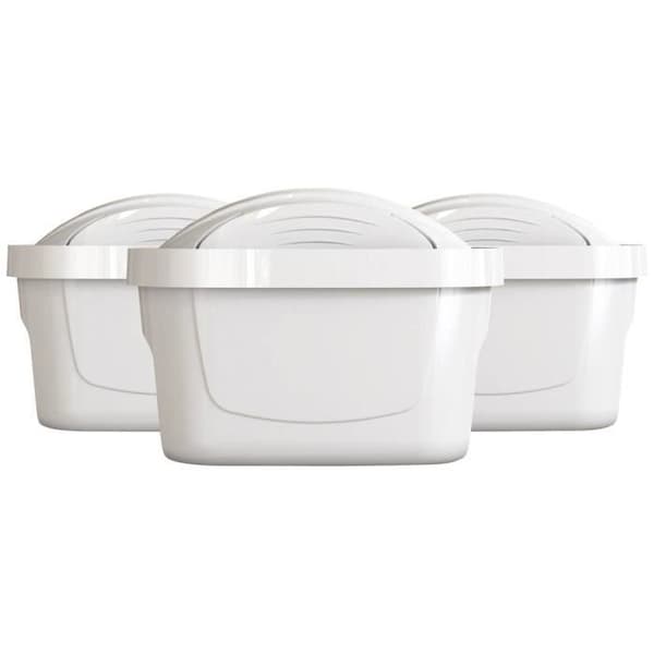 Filtreringspatron - Sodapop - 10028684 - Vit - Pack om 3 - Rent och uppfriskande vatten