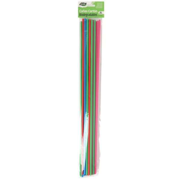 Uudelleenkäytettävä juomapilli Algon 50 x 0,6 cm 20 Kappaletta 24 osaa
