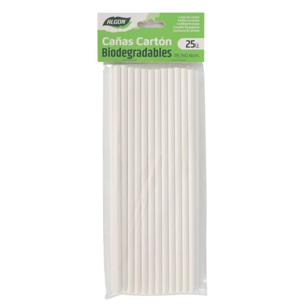 Uudelleenkäytettävä juomapilli Algon 19,7 x 0,6 cm 25 Kappaletta 24 osaa