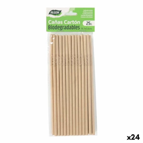 Uudelleenkäytettävä juomapilli Algon 19,7 x 0,6 cm 25 Kappaletta 24 osaa