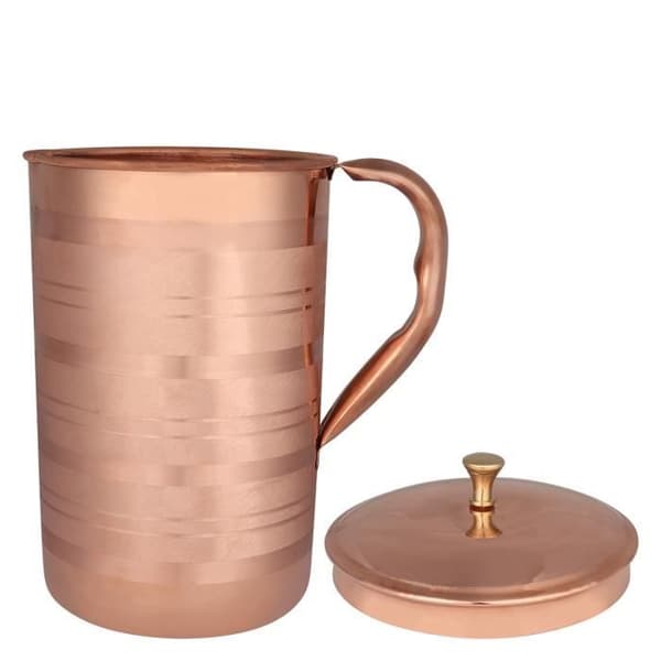 Kopparkanna - Zap Impex - 1,6L - Hälsotillbehör - Hållbar - Elegant design