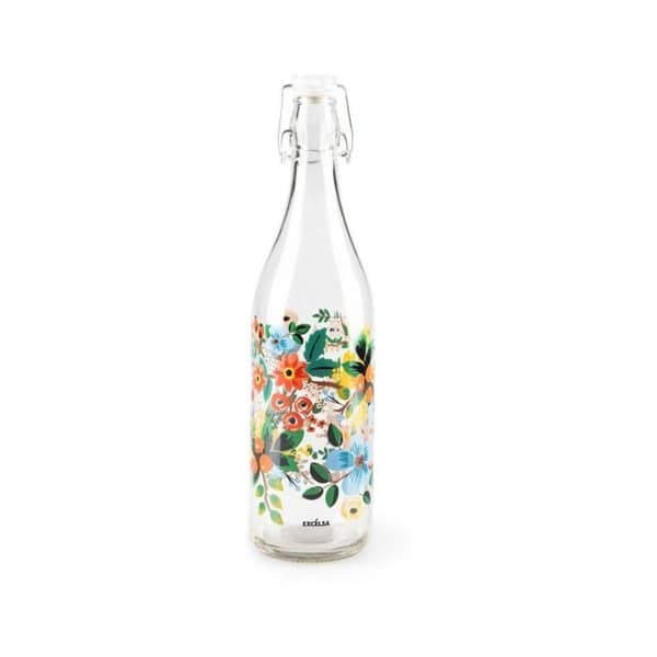 Glasflaska "Fiori Frida" 1 L R-65217