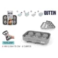 Miniatyrbild 4 av 11: Isform Quttin Silikon 18 x 12,5 x 4,75 cm (24 antal)