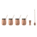 Miniatyrbillede 1 af 4: Cocktailsæt Home ESPRIT Intens Kobber Rustfrit stål 540 ml 8,5 x 8,5 x 11 cm