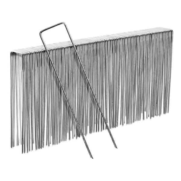 OBOSOE Markspik i stål 30/50/100/150-pack H150mm L30mm Ø2,9mm Platt huvud – starka och hållbara jordspikar