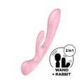 Miniatyrbild 3 av 6: Satisfyer Triple Oh Pink