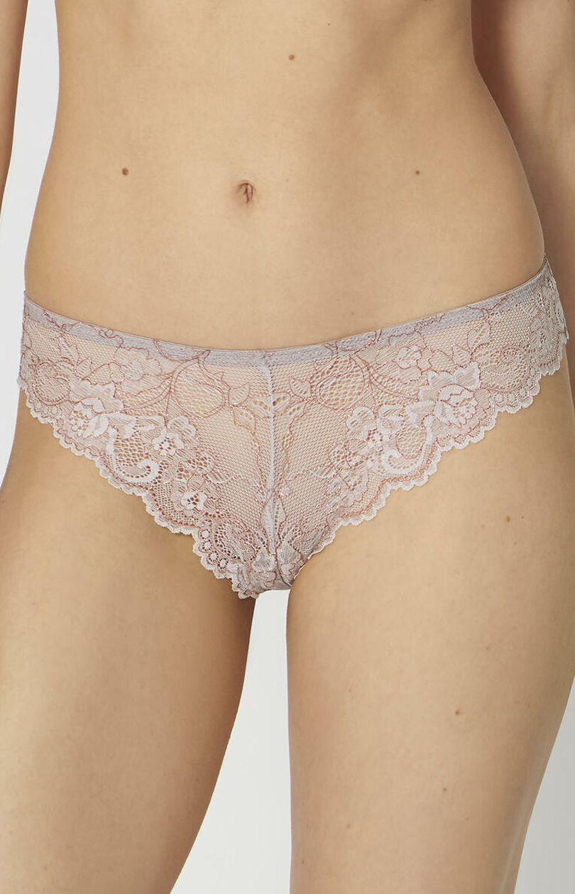 Triumf glitter i luften 10205466 brasilianska rem, beige L