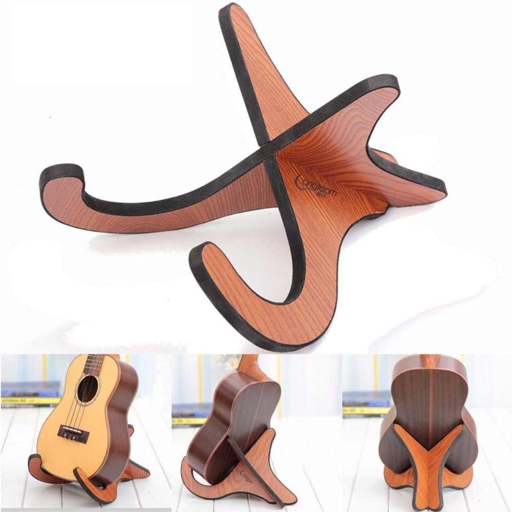 Träställningsfäste Hållare Hylla Montering För Gitarr Ukulele Violin Mandolin Banjo