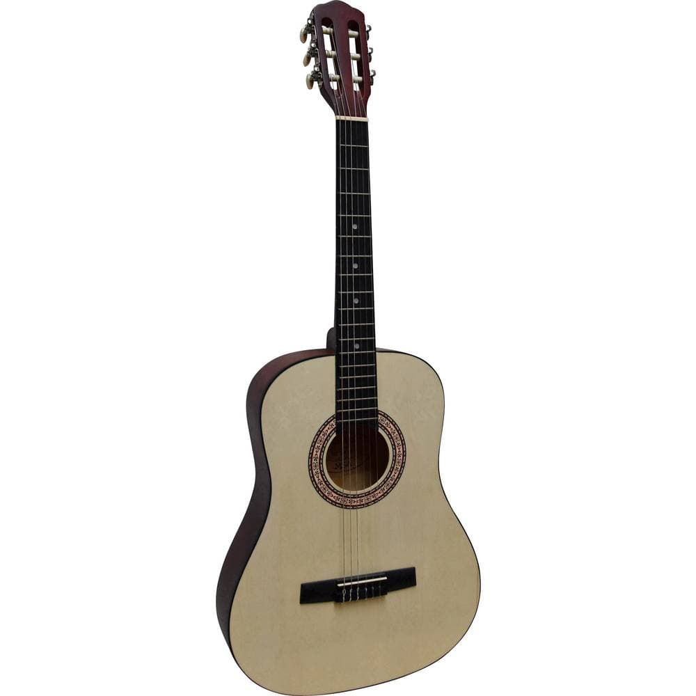 Akustisk gitarr MSA Musikinstrumente MI 36 N 3/4 Natur