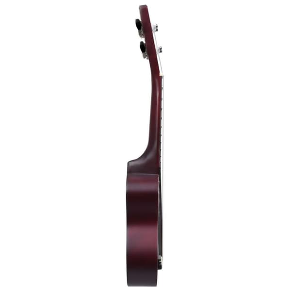 vidaXL ukulelesæt sopran med taske til børn 23" lyst træ