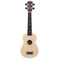 Miniatyrbild 6 av 10: vidaXL Ukulele med väska för barn sopran ljust trä 23"