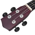 Miniatyrbild 8 av 10: vidaXL Ukulele med väska för barn sopran ljust trä 23"