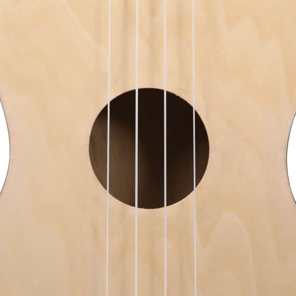 vidaXL Ukulele med väska för barn sopran ljust trä 23"