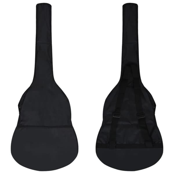 vidaXL Gitarr för nybörjare 8 delar klassisk svart 3/4 36"