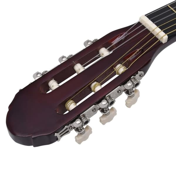 vidaXL klassisk guitarsæt til begyndere 12 dele 4/4 39"