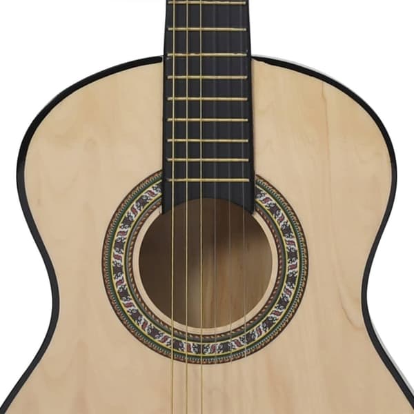 vidaXL klassisk guitarsæt til børn og begyndere 8 dele 1/2 34"