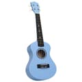 Miniatyrbilde 5 av 10: vidaXL Sopran-ukulele sett med veske for barn babyblå 21