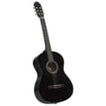Miniatyrbilde 4 av 8: vidaXL Klassisk gitar nybegynnersett 12 deler 4/4 39 svart