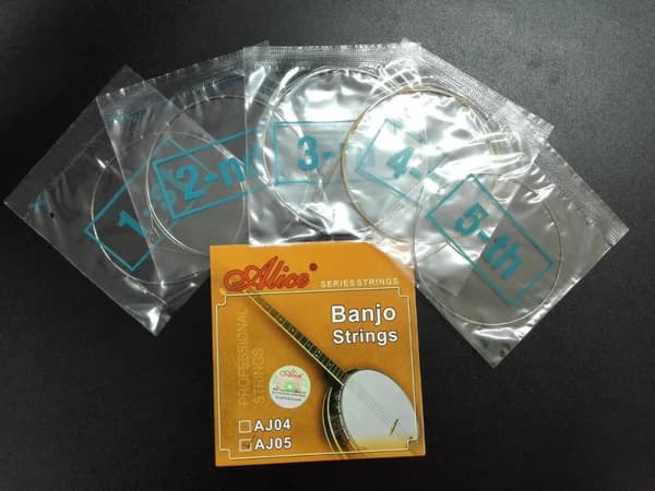 Banjosträngar till 5 strängad banjo