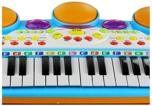 Organ Pianinko Keyboard Percussion Stool