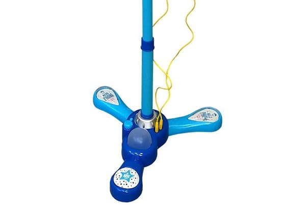 Microphone Karaoke Set Blue Tripod