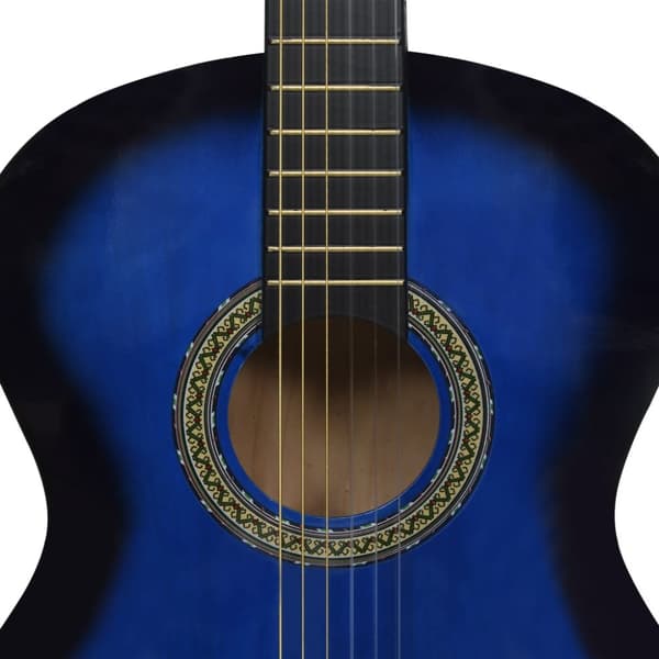 klassisk guitarsæt 12 dele for begynder 4/4 39"