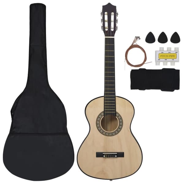 Gitarr för barn 8 delar klassisk 1/2 34"