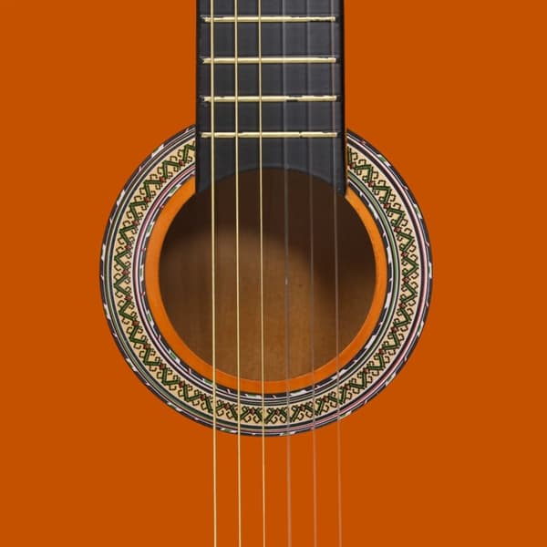 Gitarr för nybörjare med fodral klassisk 4/4 39"