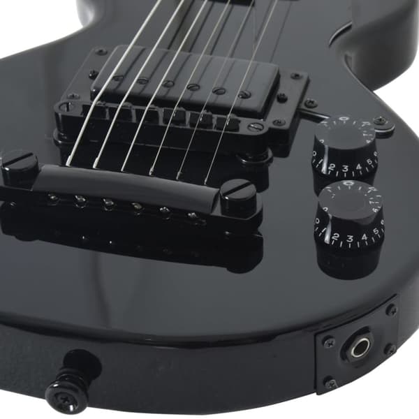 Elgitarr för barn med väska svart 3/4 30"