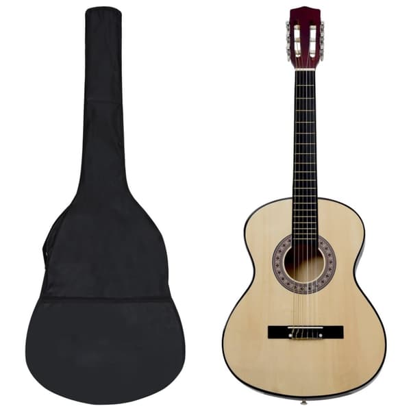 Gitarr för nybörjare 8 delar klassisk 3/4 36"