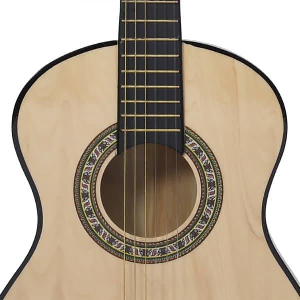 Gitarr för nybörjare och barn klassisk 1/2 34" amerikansk lind