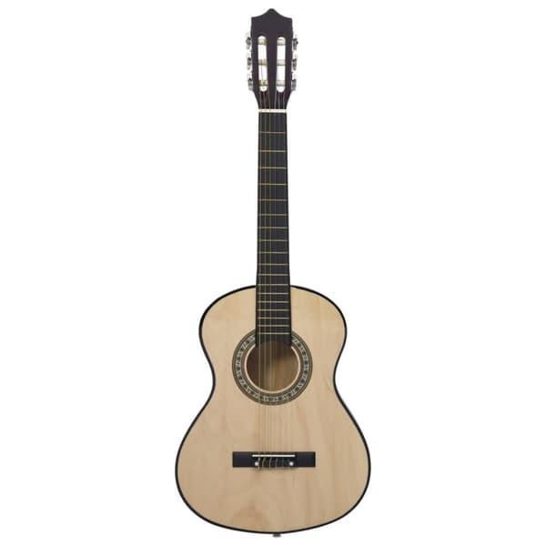 Gitarr för nybörjare och barn klassisk 1/2 34" amerikansk lind