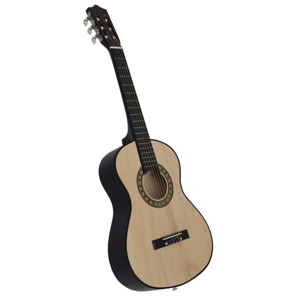 Gitarr för nybörjare och barn klassisk 1/2 34" amerikansk lind